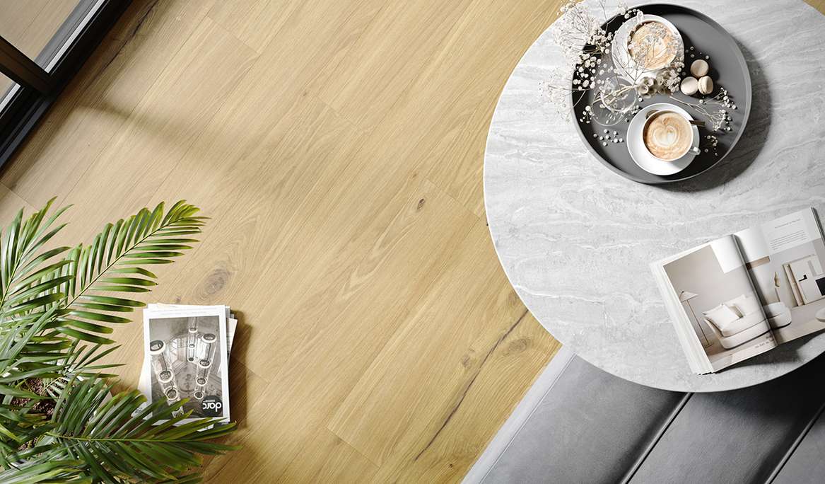 planeo Click Vinyl - Rigid Honey Oak 5G | Made in Germany (100P7001)