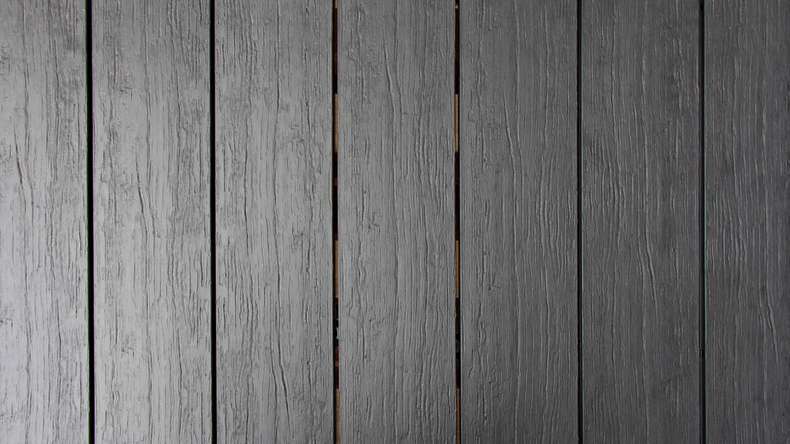 planeo TitanWood - solid plank dark grey antique aged/brushed