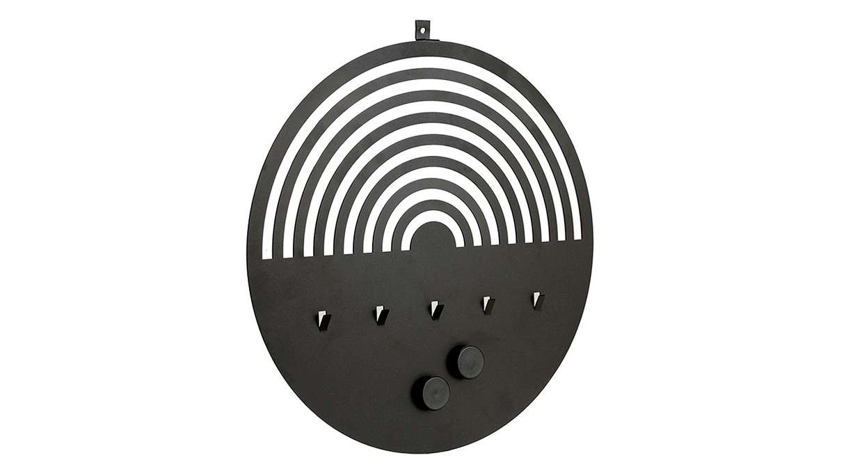 planeo Memoboard - Black 300 Ø