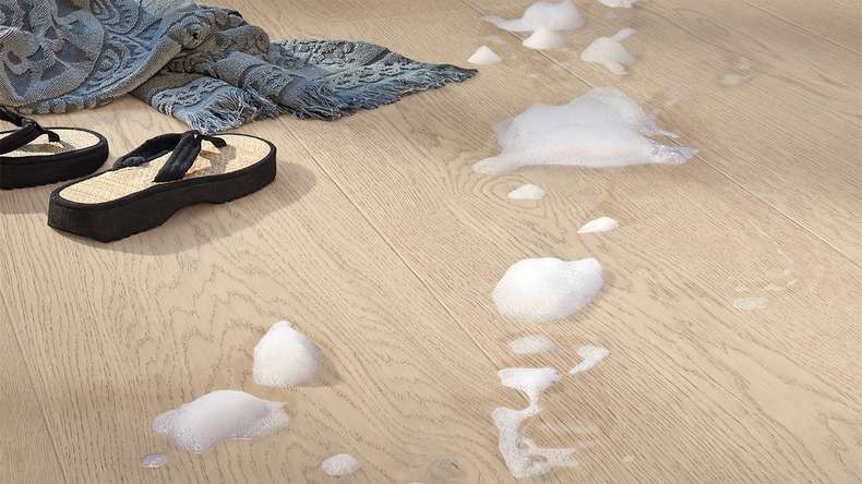 MEISTER Lindura wood flooring HD 400 - 20228 Oak vivid milk cream ultra matt lacquered 2200 x 270 x 11 mm (500214-2200270-20228)