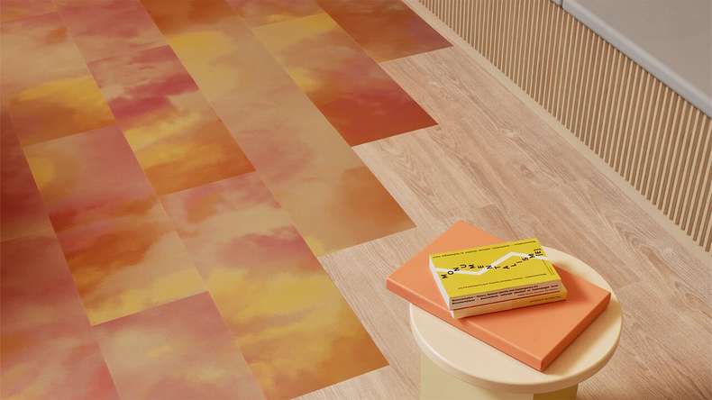 Forbo Allura Material 55 adhesive vinyl - Magical Sky (638745DR5_con)
