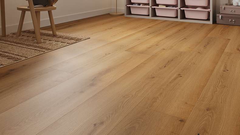 Lys&Land Rigid Klick Vinyl - Fjordline XL Oak Venero 1.83m long XL plank | integrated footfall sound insulation (SP183-07)