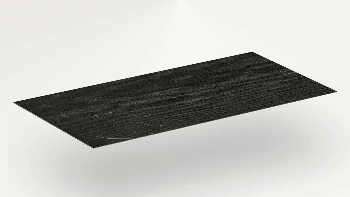 planeo wall cladding SPC - CeraRock Tile Stripes Black Slate 120 x 60 cm