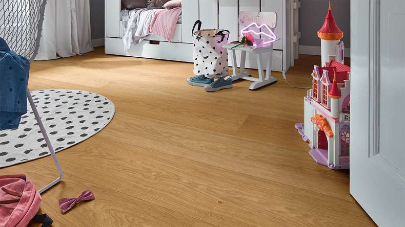 MEISTER Lindura wood flooring HD 400 - 08913 Oak natural ultra matt lacquered 2200 x 205 x 11 mm (500214-2200205-08913)