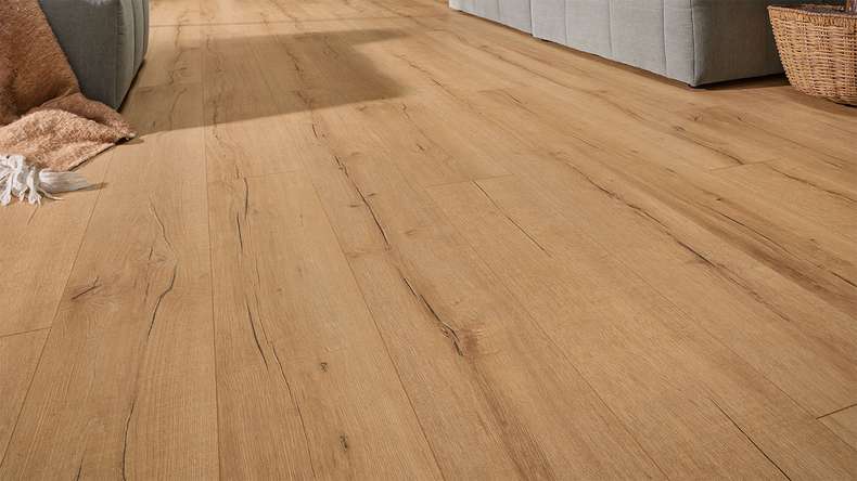 MEISTER Design flooring MeisterDesign. next DL 500 S - 07114 Natural reclaimed oak | Impact sound insulation integrated (400055-2052220-07114)
