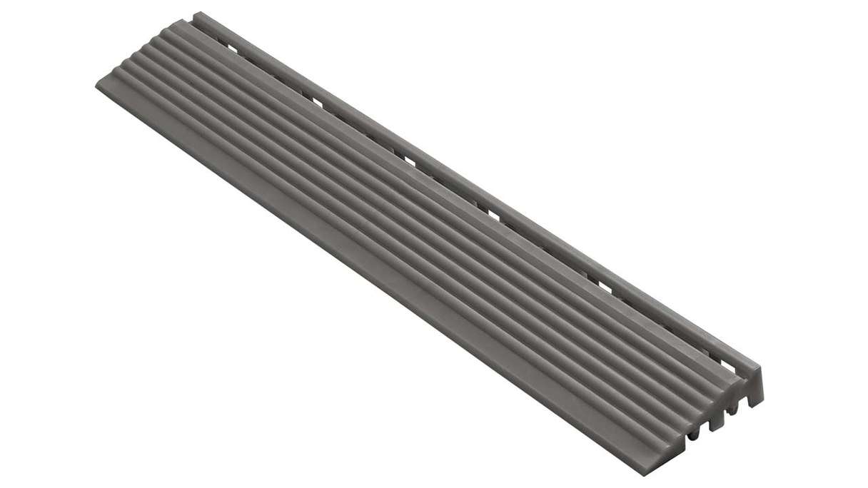 planeo side panel for 40 x 40 cm click tiles – dark grey