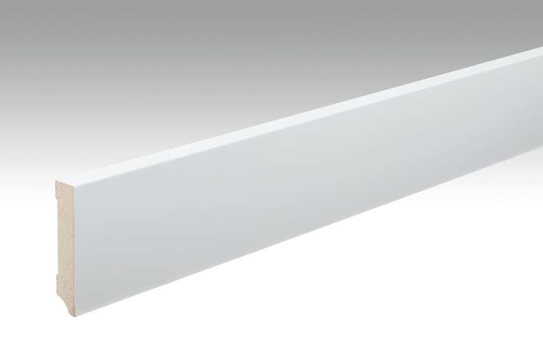 MEISTER Skirtings White paintable DF 2222 - 2380 x 70 x 14 mm (200012-2380-02222)