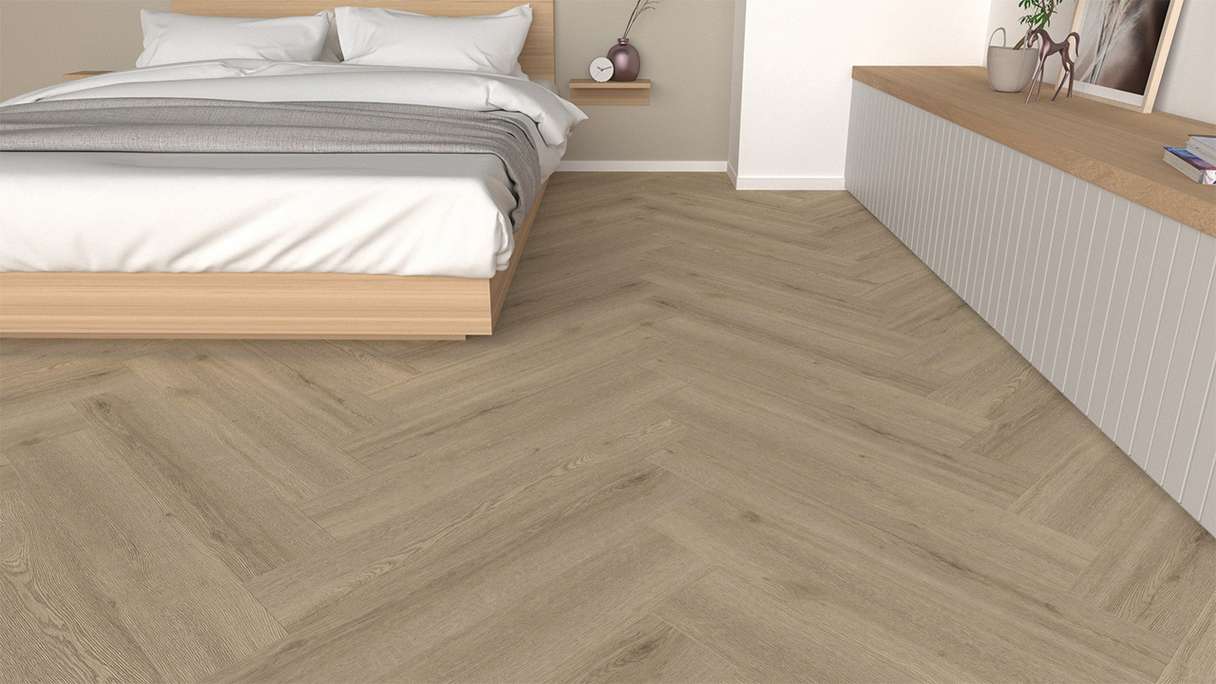 SKAVA rigid click vinyl - Unique Varos | integrated impact sound insulation (LO-2215)