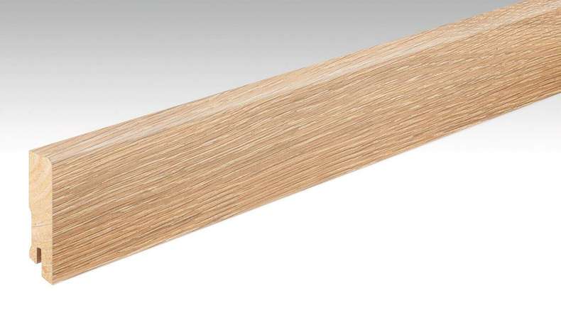 MEISTER skirting boards Profile 15 F MK Oak cream limed 1190 - 2380 x 60 x 16 mm (200023-2380-01190)