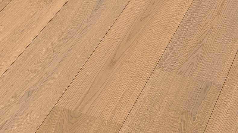 MEISTER Lindura wood flooring HD 400 - 08918 Oak natural light ultra matt lacquered 2200 x 205 x 11 mm (500214-2200205-08918)