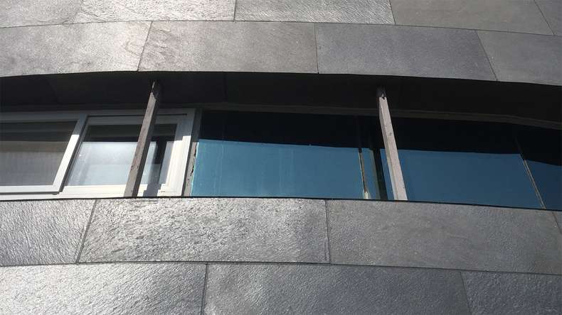 planeo EVOLITH Slate&Stone - Natural stone wall cladding Stellar Void 1220 x 610 mm