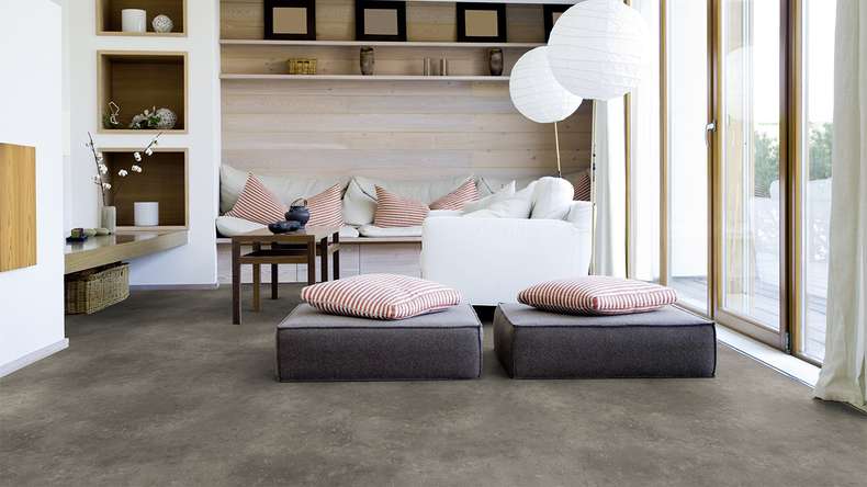 Gerflor CV flooring – TEXLINE Nature 2380 Leone Charcoal