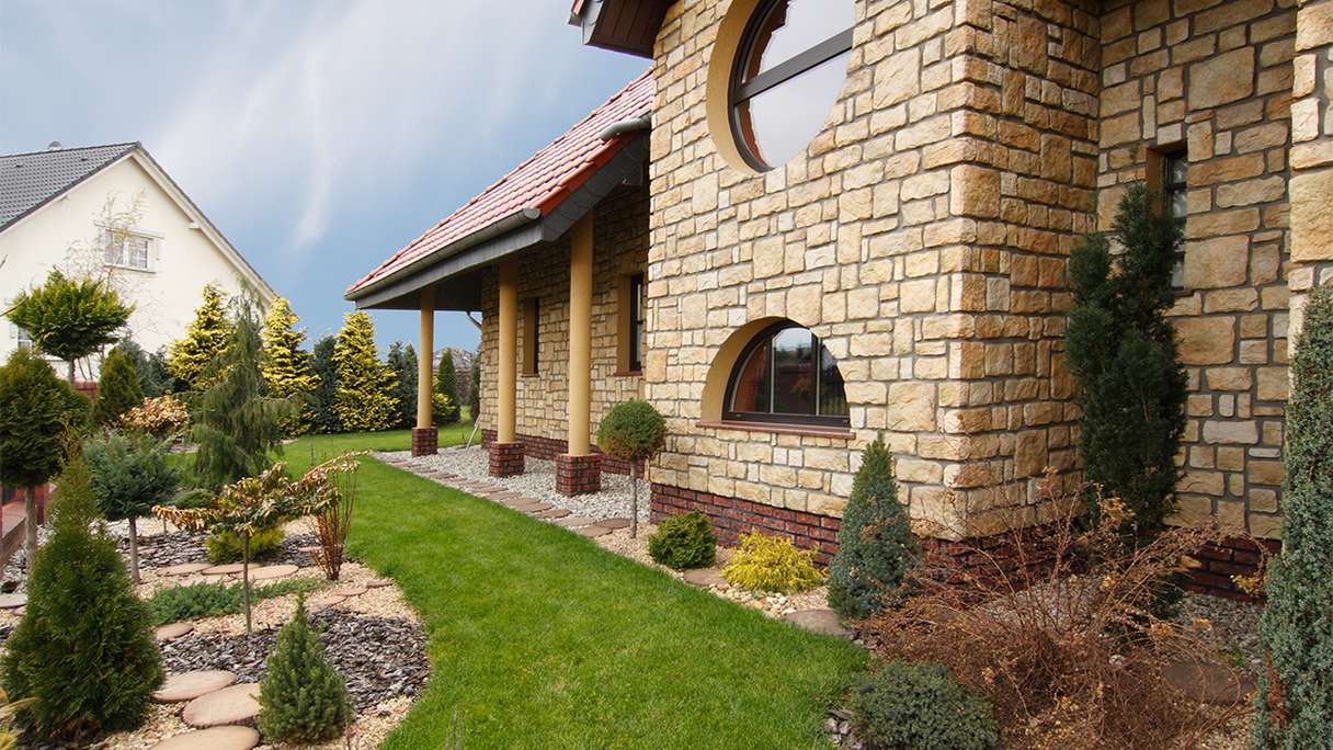 planeo StoneWall Solid stone slips - Onyx