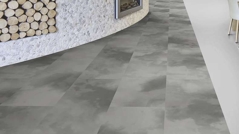 Forbo Allura Material 70 Adhesive Vinyl - Grey Clouds (638747DR7_con)