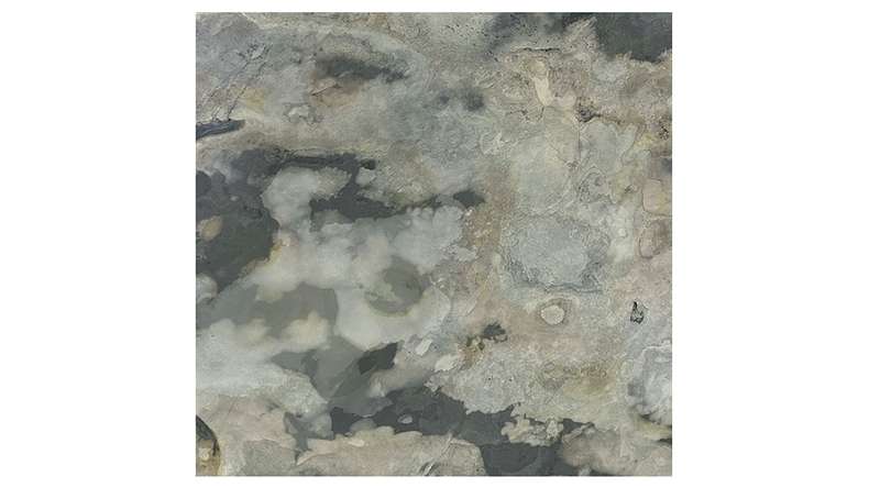 planeo acoustic panel - MixWall Mineral Mood Antique Slate 52 x 52 cm | real stone (PLMW-10411B)