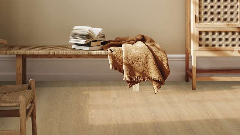Gerflor Klick Vinyl - Senso Premium Rigid Acoustic Meadow honey | Impact sound insulation integrated (39471540)