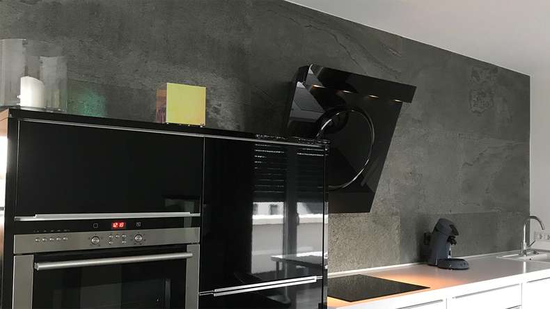 planeo EVOLITH EasyFix - Natural stone wall cladding Urban Grey 600 x 300 mm - 6pcs.