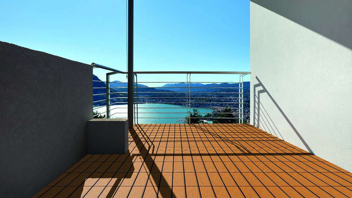 planeo click tile Tex - brown
