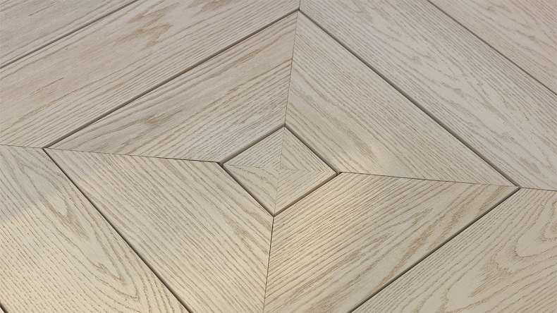 planeo Authoria PureBoard solid decking - Light Lime Oak 3.6m textured