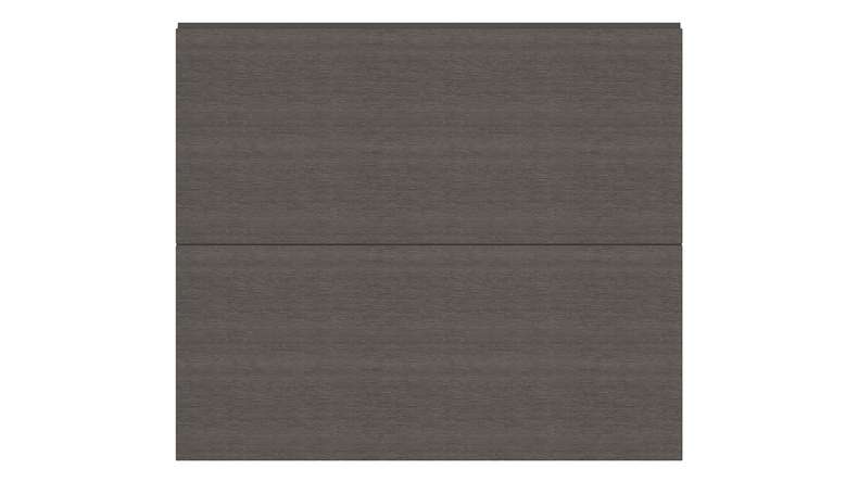 planeo INFINITY XL-Board - WPC CoEx plug-in fence dark grey 176 x 183