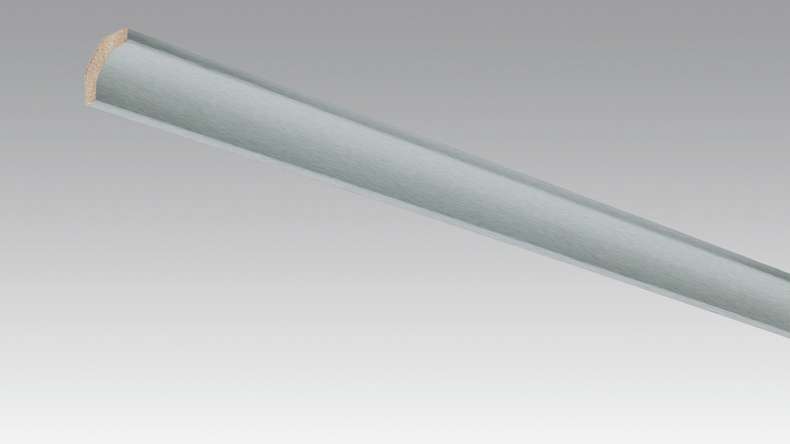 MEISTER skirtings coved skirtings stainless steel DF 063 - 2380 x 22 x 22 mm (200034-2380-00063)