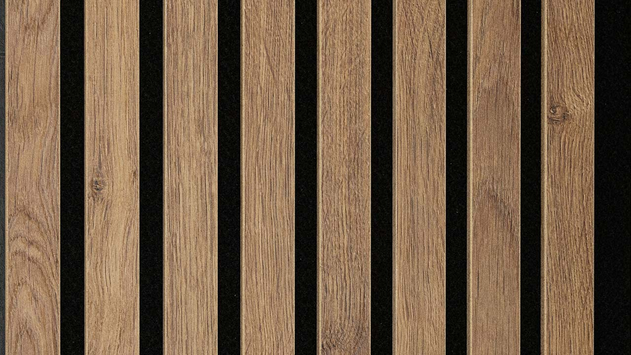 MEISTER Acoustic Sense acoustic panels - Oak terra brown 7031