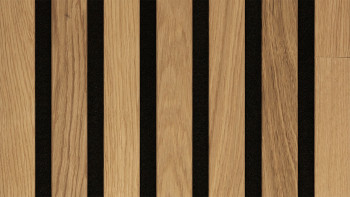 MEISTER acoustic panels Acoustic Sense WOOD - Natural oak 4310 - 260 x 33 cm