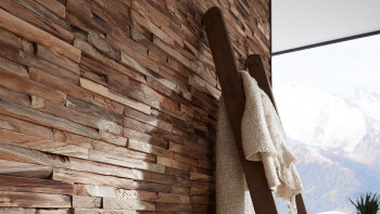 Skaben WoodWall - Teakwood Chic Nature