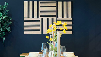 planeo acoustic panel - MixWall Timber Solid Althea Oak 52 x 52 cm | real wood veneer MDF (PLMW-10311C)