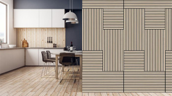 planeo acoustic panel - MixWall Timber Touch Althea Oak 52 x 52 cm | real wood veneer (PLMW-10011A)