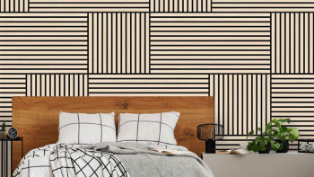 planeo acoustic panel - MixWall Timber Touch Althea Oak 52 x 52 cm | real wood veneer (PLMW-10011A)