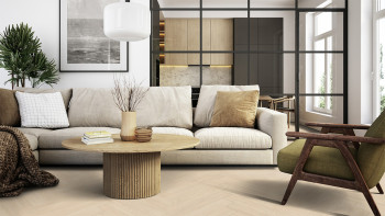 Gerflor click Vinyl - Virtuo 55 Rigid Acoustic HB Blomma Cream | integrated impact sound insulation (39041463)