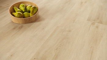 planeo Rigid Klick Vinyl - SolutionX 2in1 BigSize Château Oak 1.83m long XL plank | integrated footfall sound insulation (ECF-BS-83)