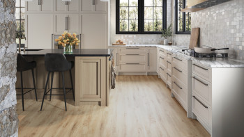 planeo Rigid Click Vinyl - SolutionX 2in1 Light Oak | Impact sound insulation integrated (ECF-0057)