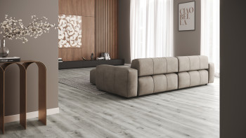 planeo Rigid Click Vinyl - SolutionX 2in1 Oak Grey | Impact sound insulation integrated (ECF-0088)