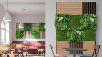 planeo acoustic panel - MixWall Timber Solid Flare Oak 52 x 104 cm | real wood veneer (PLMW-00411A)