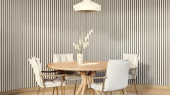 Skaben acoustic panels SilentWall Pro - white oak - 250 x 60 cm