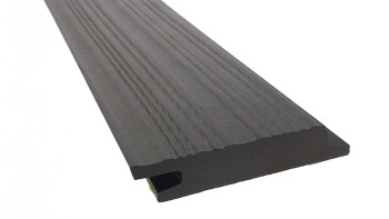 planeo Fassado - WPC rhombus moulding facade cladding anthracite