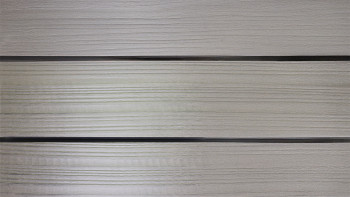 planeo Fassado - WPC rhombus strip facade cladding stone grey