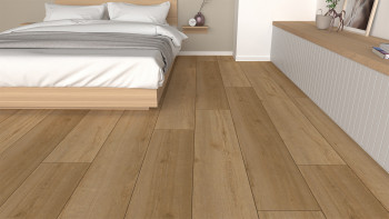 SKAVA rigid click vinyl - Unique Pala | integrated impact sound insulation (LO-2005)