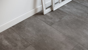 planeo Rigid click vinyl - Lunitra IXPE XL tile ultra matt | integrated footfall sound insulation (MF-1011-IXPE)