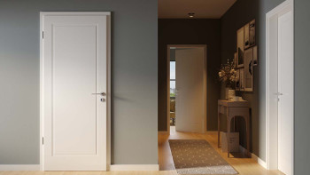 planeo Lacquer interior door Lacquer 2.0 - Nandolf 9010 White lacquer