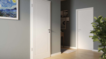 planeo Lacquer interior door Lacquer 2.0 - Nandolf 9010 White lacquer