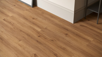 planeo Rigid Click Vinyl - GRANDline Nature Oak Brown | Impact sound insulation integrated (NF-GL-702)