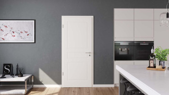 planeo Lacquer interior door Lacquer 2.0 - Norman 9016 White lacquer