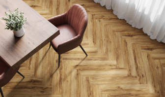 planeo click Vinyl - Herringbone Riley Oak | Made in Germany (100P1004HB)