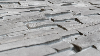 planeo stone-look facade panel - NoviStone Basalt 1054 x 334 mm