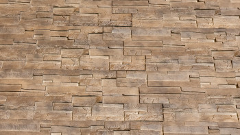 planeo stone-look facade panel - NoviStone Brownstone 1054 x 334 mm