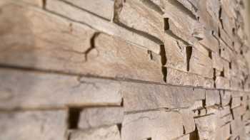 planeo stone-look facade panel - NoviStone Brownstone 1054 x 334 mm