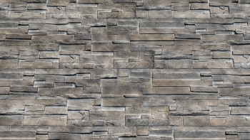 planeo stone-look façade panel - NoviStone Silex Flint 1054 x 334 mm